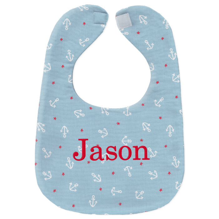 Personalized Bib Anchors Bibs Moonbeam Baby