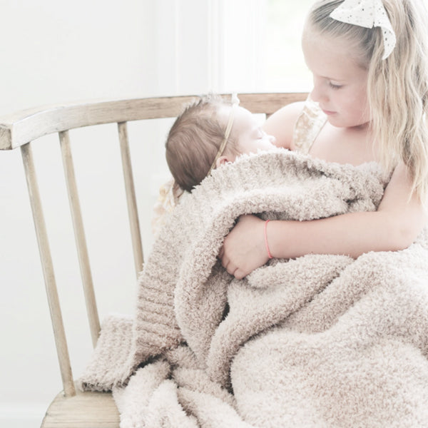 Personalized Baby Blanket Buttermilk Bamboni Baby Blankets Saranoni