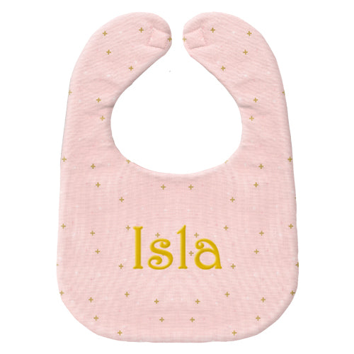 Personalized Bib  Sparkler Ballerina Bibs Moonbeam Baby
