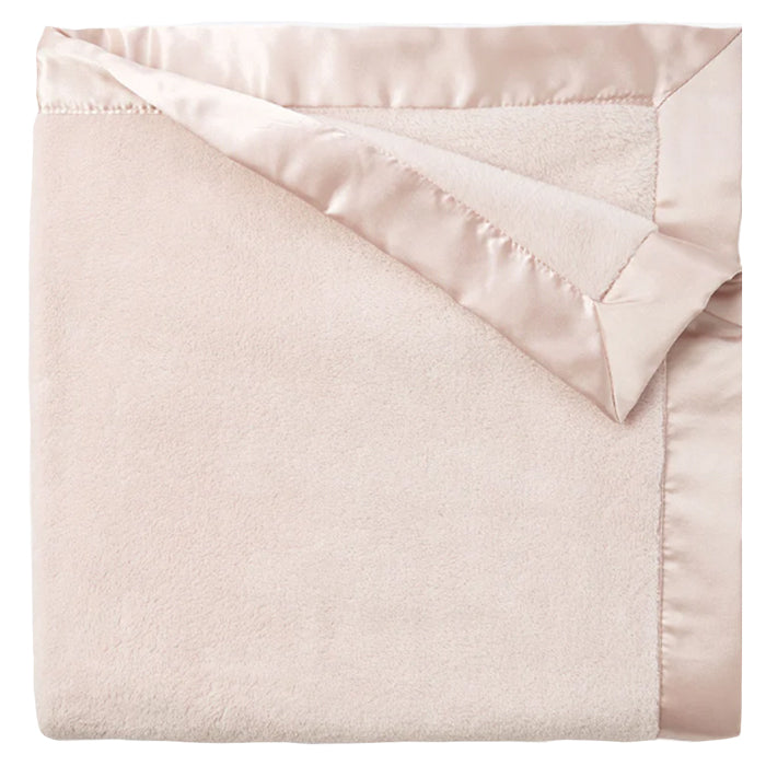Personalized Baby Blanket  Blush Pink by Elegant Baby