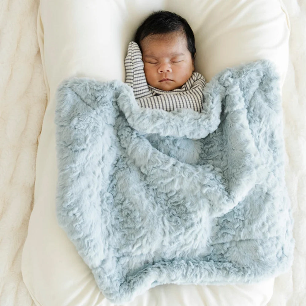 Personalized Baby Blanket (Mini 15x20) Blue Dream Baby Blankets Saranoni