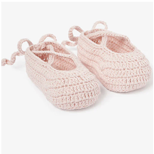Baby Booties Ballerina Pink Accessories Elegant Baby