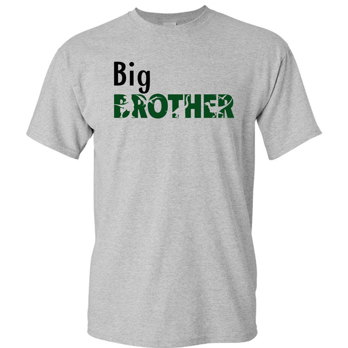 Big Brother Dinosaur Grey Short Sleeve Tee Big Brother & Little Brother Shirts Kristi