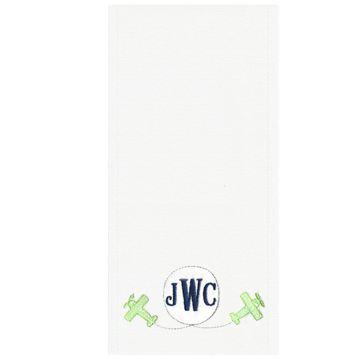 Personalized Burp Cloth Sky Writing Burp Cloths Moonbeam Baby