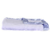 Personalized Baby Blanket  (Mini 15x20)  Lush Lavender Satin Trim Baby Blankets Saranoni   
