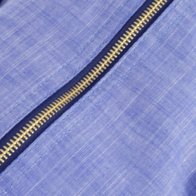 Personalized Duffel Bag by Mint Navy Chambray Discontinued Discontinued