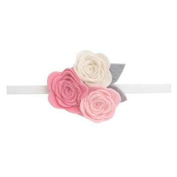 Headband  Three Roses by Elegant Baby Discontinued Discontinued   