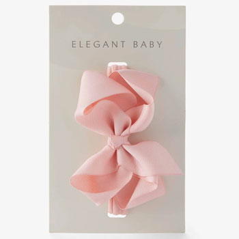 Headband Bow by Elegant Baby - Blush Pink (M) Discontinued Discontinued