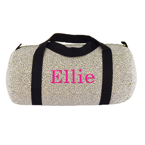 Personalized Duffel Bag by Mint Cheetah Seersucker Bags & Totes Mint