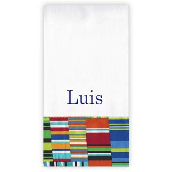 Personalized Burp Cloth   Colorworks Discontinued Moonbeam Baby