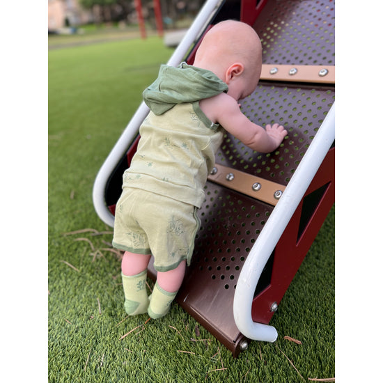 Personalized Jogger Set W/Socks Cactus Monogrammed Apparel Rose Textiles