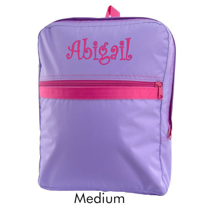 Personalized Backpack by Mint  Lilac & Hot Pink Discontinued Discontinued