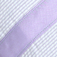 Personalized Duffel Bag by Mint Lilac Seersucker Bags & Totes Mint