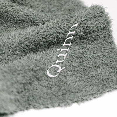 Personalized Baby Blanket (Mini 15x20) Grey Bamboni Baby Blankets Saranoni