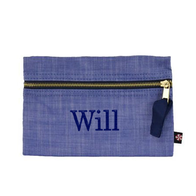Cosmo Bag by Mint Navy Chambray Bags & Totes Mint