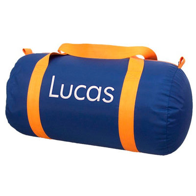 Personalized Duffel Bag by Mint  Navy Orange Discontinued Discontinued