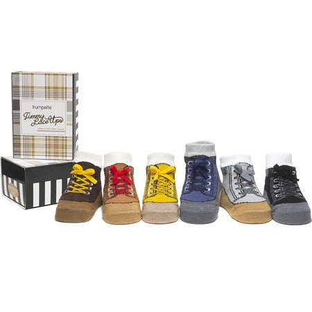 Trumpette Baby Socks Timmy Lace Ups Discontinued Trumpette