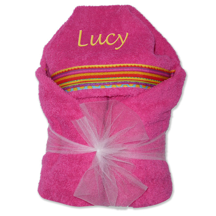 Hooded Towel  Magenta Collection Hooded Towels Moonbeam Baby   