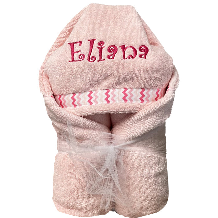 Hooded Towel Blush Pink Collection Hooded Towels Moonbeam Baby