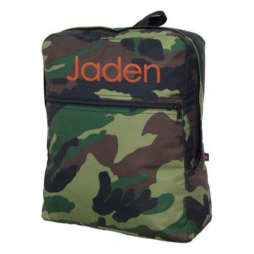 Personalized Duffel Weekender by Mint, Snow Camo