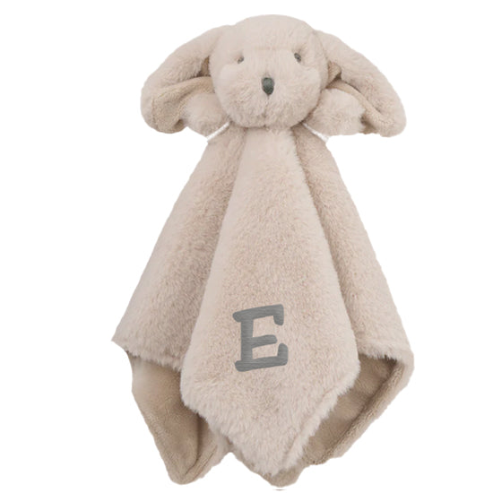 Personalized Blankie  Brown Puppy Baby Blankets Elegant Baby   