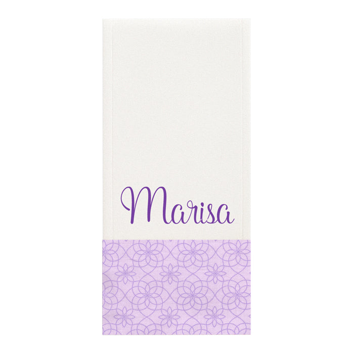 Personalized Burp Cloth Garden Gate Burp Cloths Moonbeam Baby