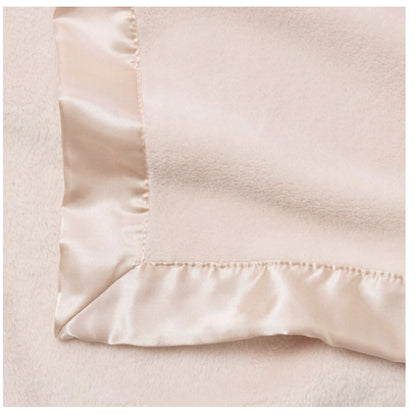 Personalized Baby Blanket Blush Pink by Elegant Baby Baby Blankets Elegant Baby
