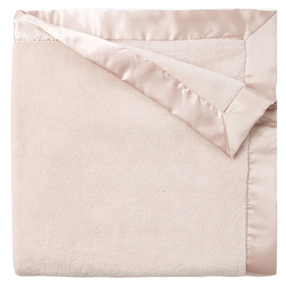 Personalized Baby Blanket Blush Pink by Elegant Baby Baby Blankets Elegant Baby
