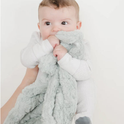 Personalized Baby Blanket (Mini 15x20) Seafoam Mist Dream Baby Blankets Saranoni
