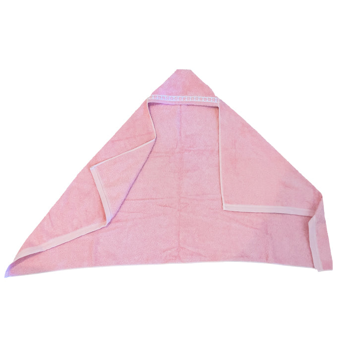 Hooded Towel Pink Petite Collection Hooded Towels Moonbeam Baby