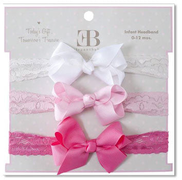 Headband 3 Pack Lace Accessories Elegant Baby   