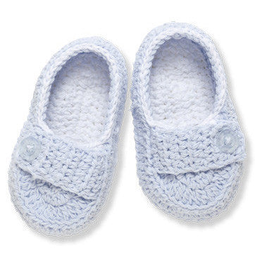 Baby Booties  Blue Discontinued Discontinued   