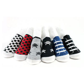 Baby Socks Boy's Sneakers Set 1 Discontinued Discontinued   