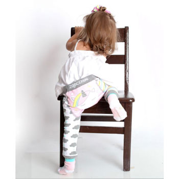 Crawling Legging & Sock Set - Allie the Alicorn Discontinued Zoochini   