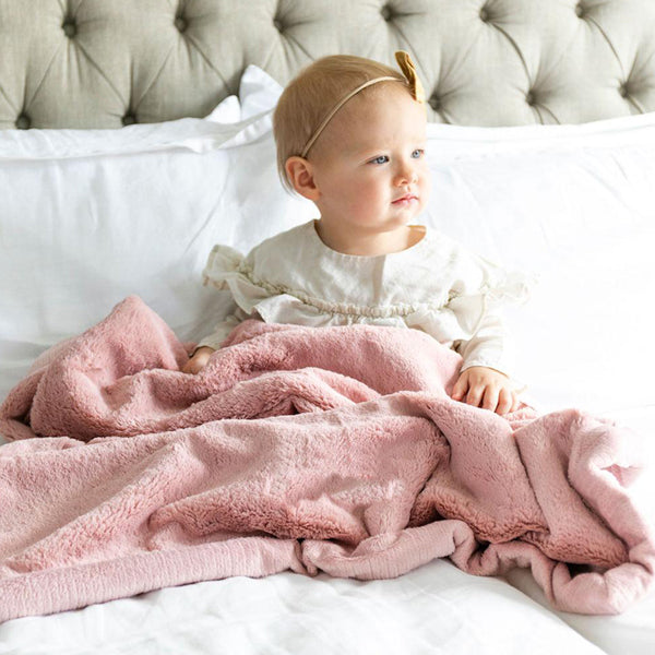 Personalized Baby Blanket  Ballet Slipper Lush Baby Blankets Saranoni   