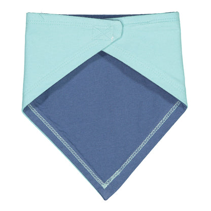 Personalized Bandana Bib - Light Aqua Discontinued Moonbeam Baby