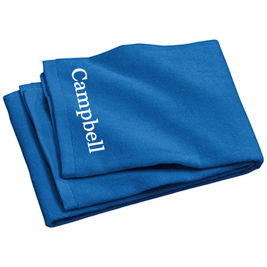 Personalized  Beach Towels - Royal Blue Discontinued San Mar   
