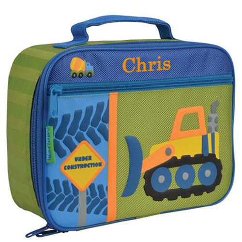 Personalized Lunch Box  by Stephen Joseph - Construction Discontinued Discontinued   
