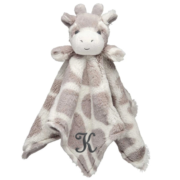 Personalized Blankie  Giraffe Baby Blankets Elegant Baby   