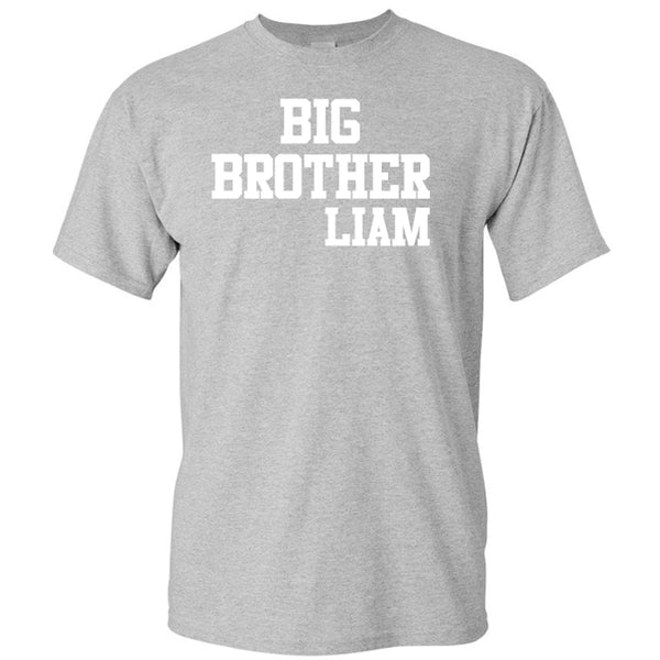 Big Brother Athletic  Grey Short Sleeve Tee Big Brother & Little Brother Shirts Kristi   