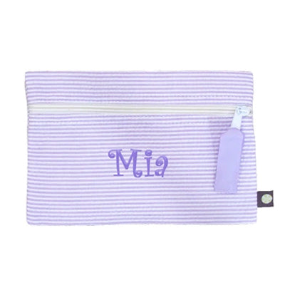 Cosmo Bag by Mint  Lilac Seersucker Bags & Totes Mint   