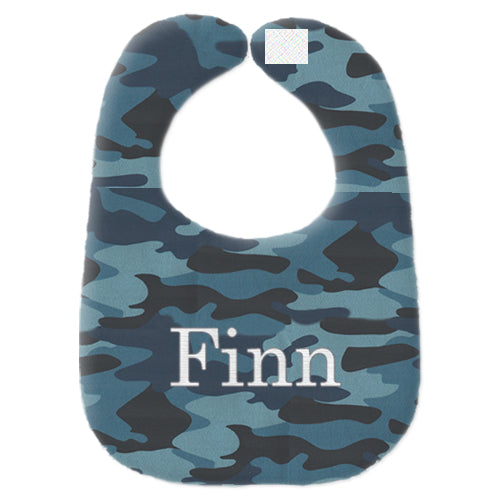 Personalized Bib  Navy Camo Discontinued Discontinued   