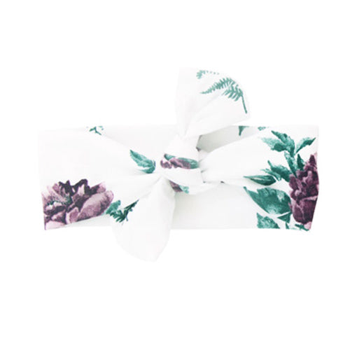 Stretchy Swaddle and Bow Set  Classic Floral Discontinued Discontinued   