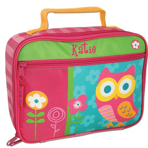 Personalized Lunch Box  by Stephen Joseph - Teal Owl Discontinued Discontinued   