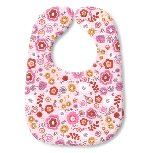 Pink Floral Bib Discontinued Discontinued   