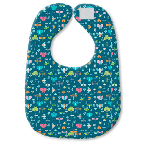 Butterfly Garden Bib Bibs Moonbeam Baby   