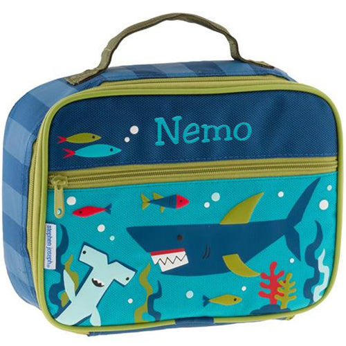 Personalized Lunch Box  by Stephen Joseph - Blue Sharks Discontinued Discontinued   
