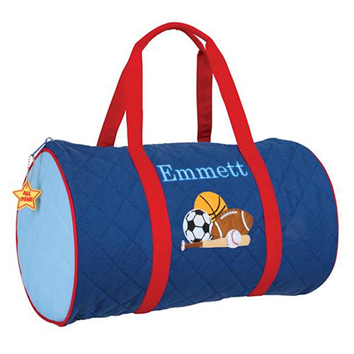 Personalized Duffel Bag by Stephen Joseph  Sports Discontinued Discontinued   
