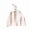Stretchy Swaddle and Hat Set  Taupe Stripe Discontinued Saranoni   
