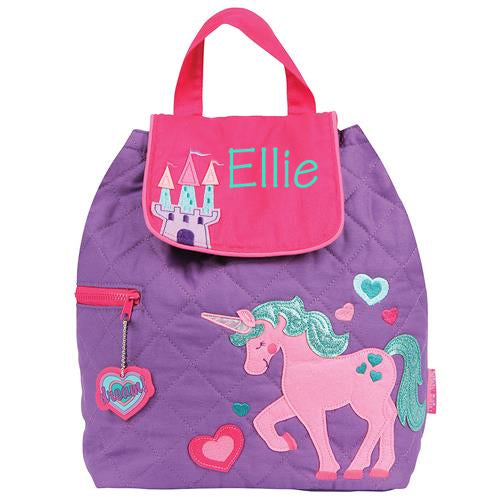 Personalized Backpack by Stephen Joseph Unicorn Discontinued Discontinued   